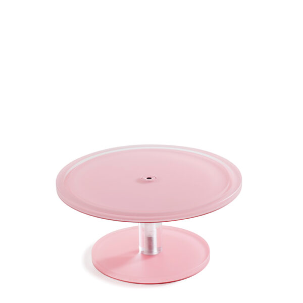 Mealplak Cake Stand, 33cm Pink Nacryl