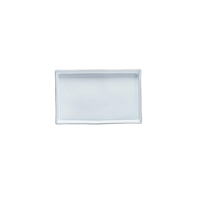 Lagoa Ecogres Rect. Tray 19cm - White
