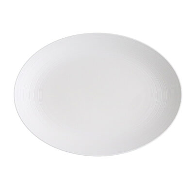 Rhythm Matt/Shiny Oval Platter 38cm