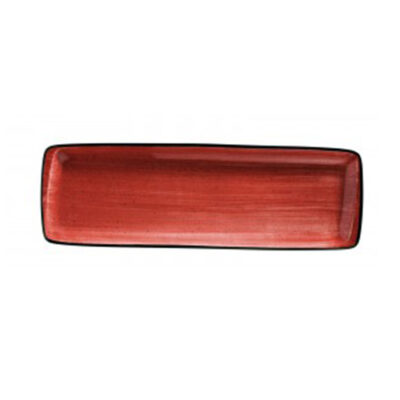 Moove 48x16cm Rectangular Plate - Red