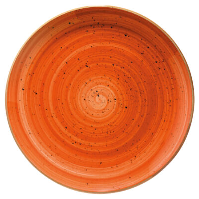 Gourmet 25cm Flat Plate - Terracota
