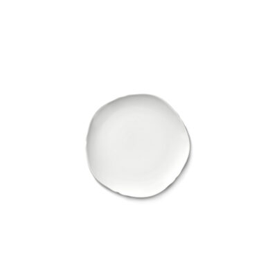 Plate XXS White Silhouette 15cm
