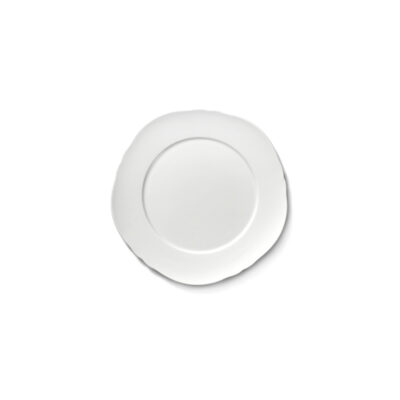 Plate XS White Silhouette 17cm