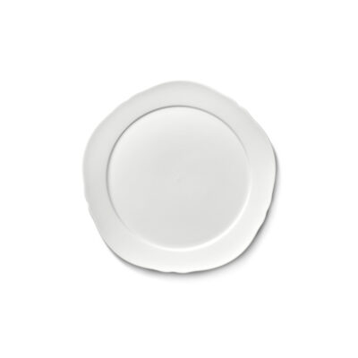 Plate M White Silhouette 23.5cm