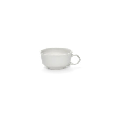 Espresso Cup White Silhouette