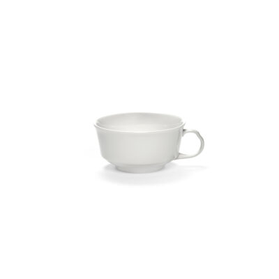 Coffee Cup White Silhouette