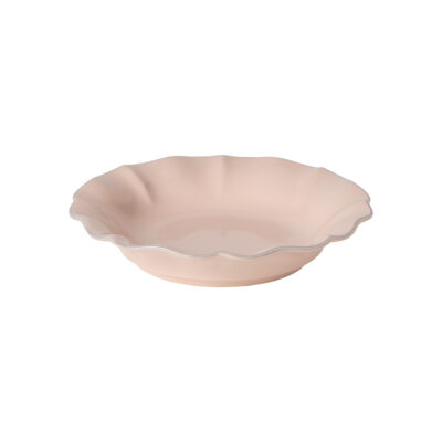 Rosa Deep Round Plate 25cm - Rose Pink