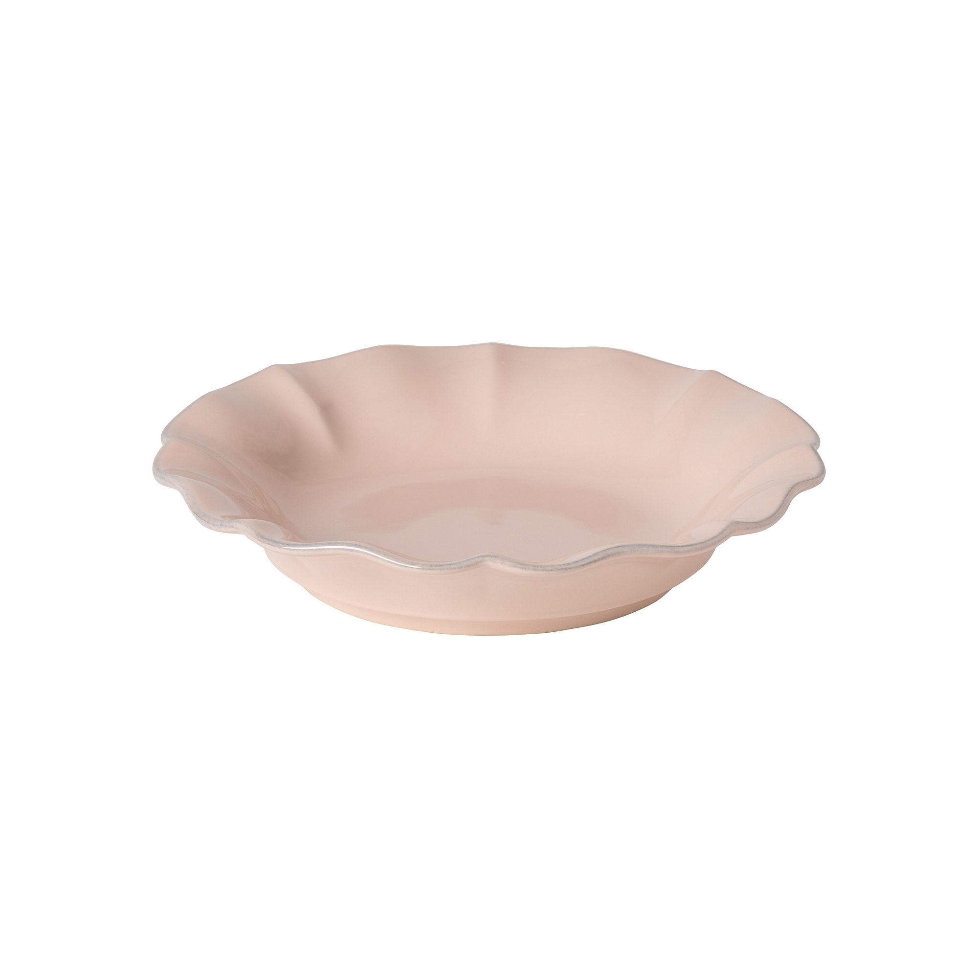Rosa Deep Round Plate 25cm – Rose Pink