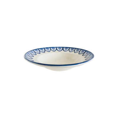 Esnaf Mid White Gourmet Deep Plate 27cm 400cc