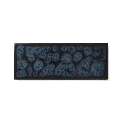 Seventies GM Tray 14x31cm - Black/Blue