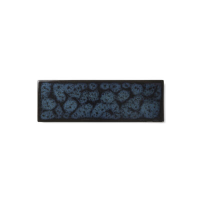 Seventies Mini Tray 6x20cm - Black/Blue