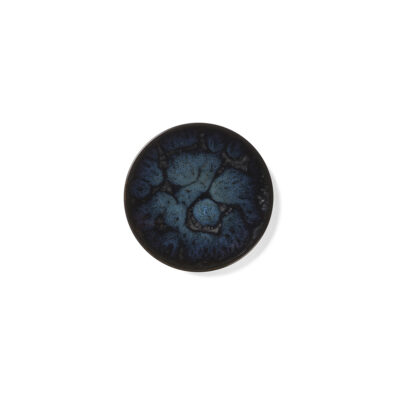 Seventies Bread Plate 15cm - Black/Blue