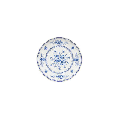 Vila Appetizer Plate 17cm - White/Blue