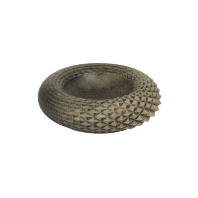 Dragon Deep Plate 20x20x5cm(h) - Stone