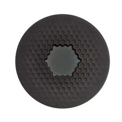 Polygon Plate 30x30x2cm(h) - Matt Black