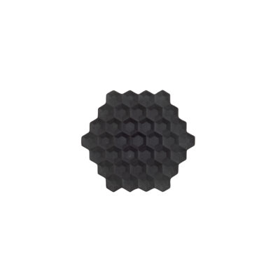 Polygon XS 10x10x1cm(h) - Gloss Black