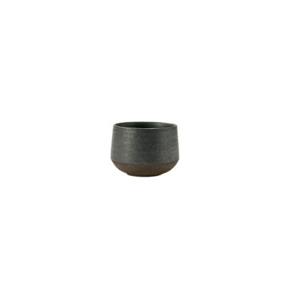 Chamotte Cup 9.3x6.4cm(h) 24cl - Black