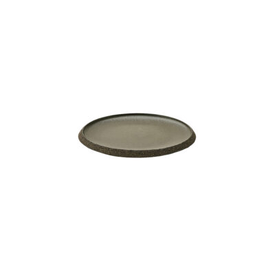 Chamotte Plate 15.5cm - Heath Green