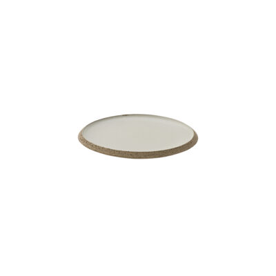 Chamotte Plate 15.5cm - Light Grey