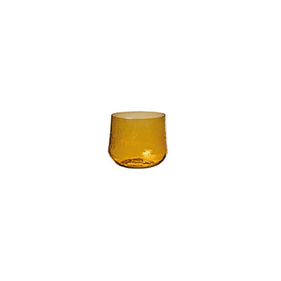 Craquele tumbler 23cl Amber