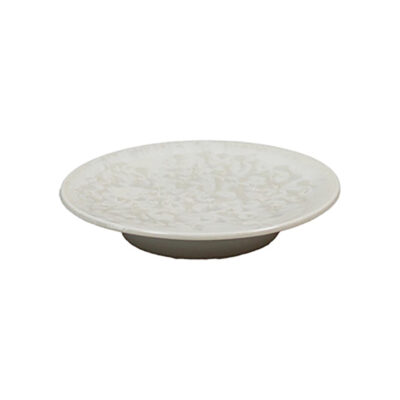 Crystal Side Plate White 14cm