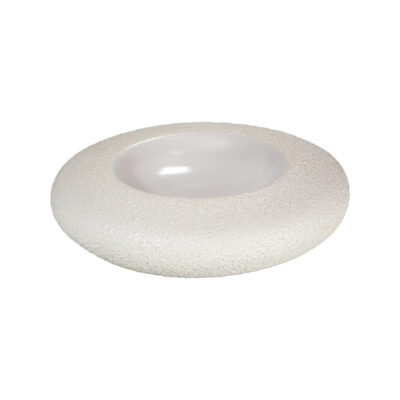 Vulcanic Donut 22cm - White