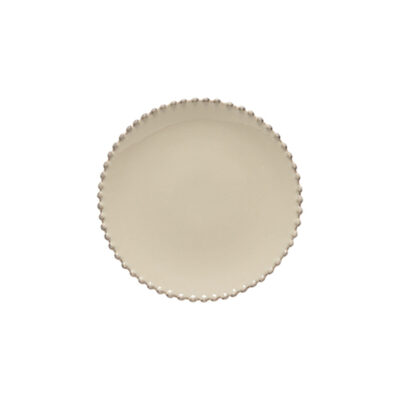 Pearl Round Plate 13cm - Cream