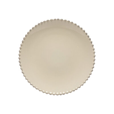 Pearl Round Plate 28cm - Cream