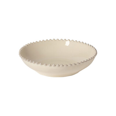 Pearl Low Bowl 24cm - Cream