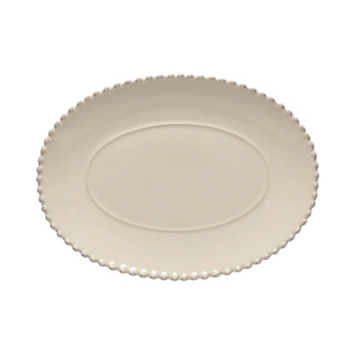 Pearl Oval Platter 34cm - Cream