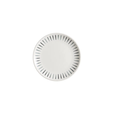 Lavis Black Gourmet Flat Plate 19cm