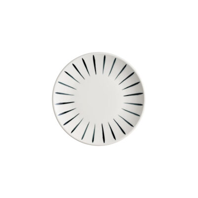 Lavis Black Gourmet Flat Plate 21cm