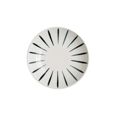 Lavis Black Gourmet Flat Plate 25cm