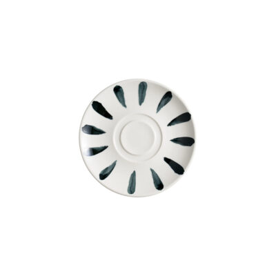 Lavis Black Gourmet Consomme Plate 19cm