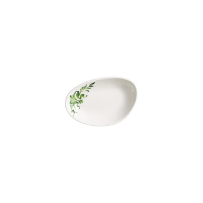Lavis Green Vago Oval Plate 12x8cm